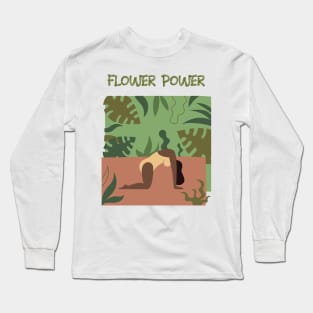 Adorable Vintage Flower Long Sleeve T-Shirt